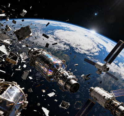 日本科学家突破太空垃圾清理难题：新型等离子推进器实现高效“非接触”清除